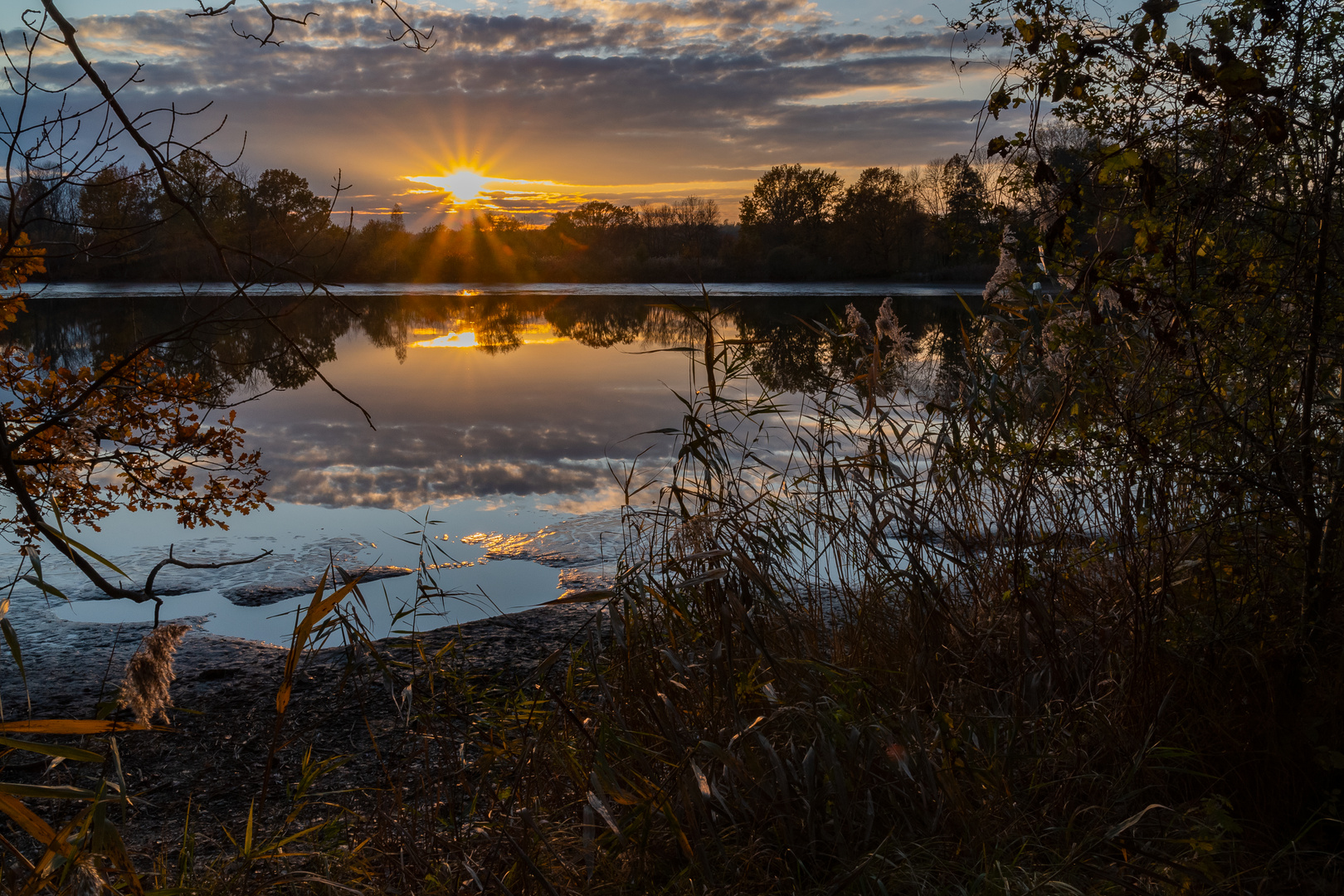 Sonnenuntergang...