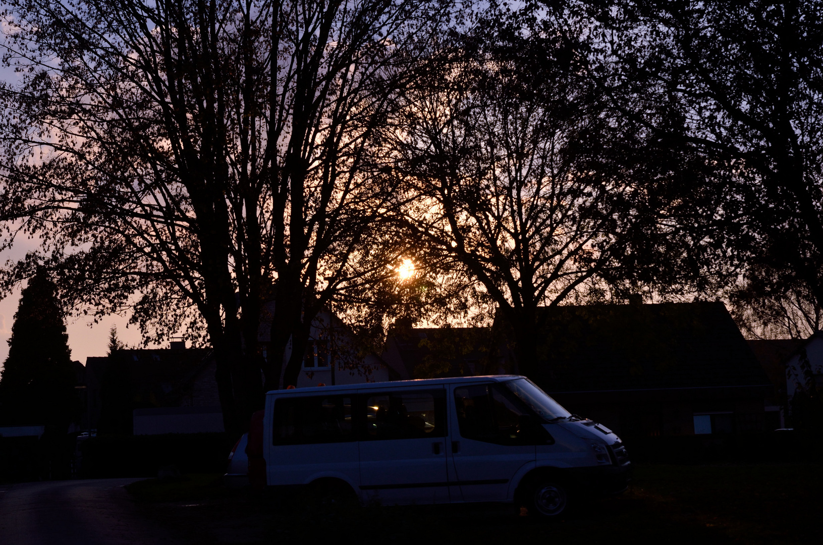 Sonnenuntergang ...