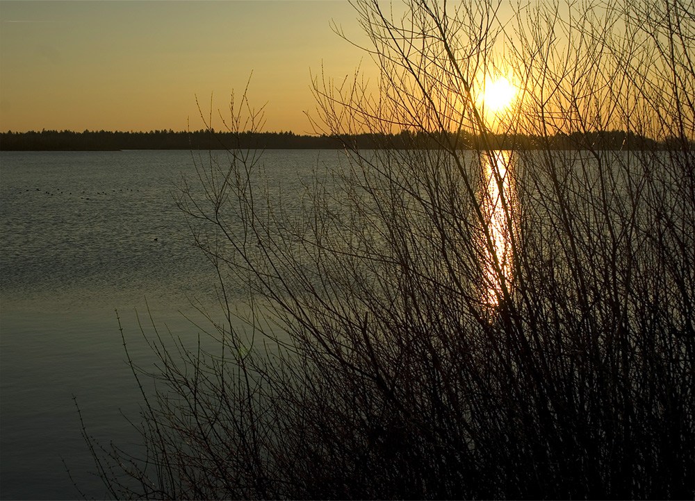 Sonnenuntergang ....