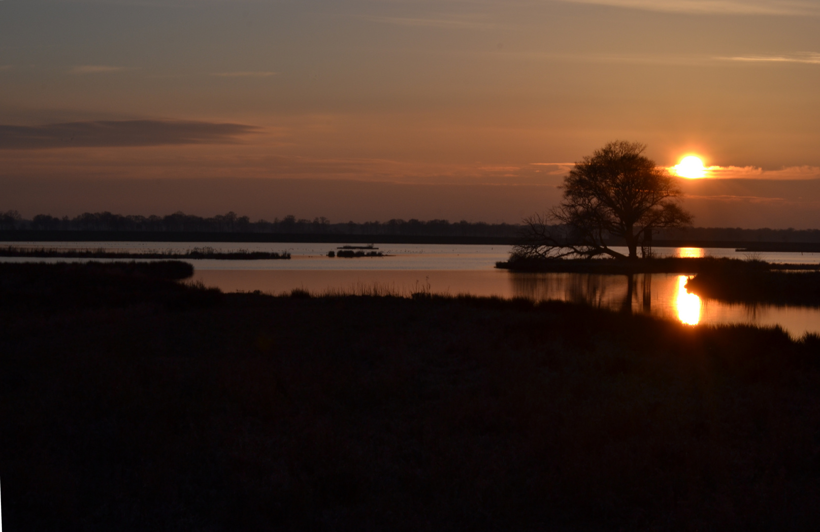 Sonnenuntergang..