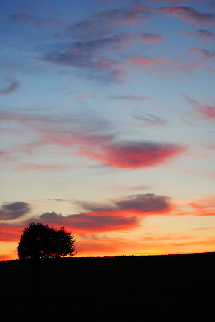 Sonnenuntergang.