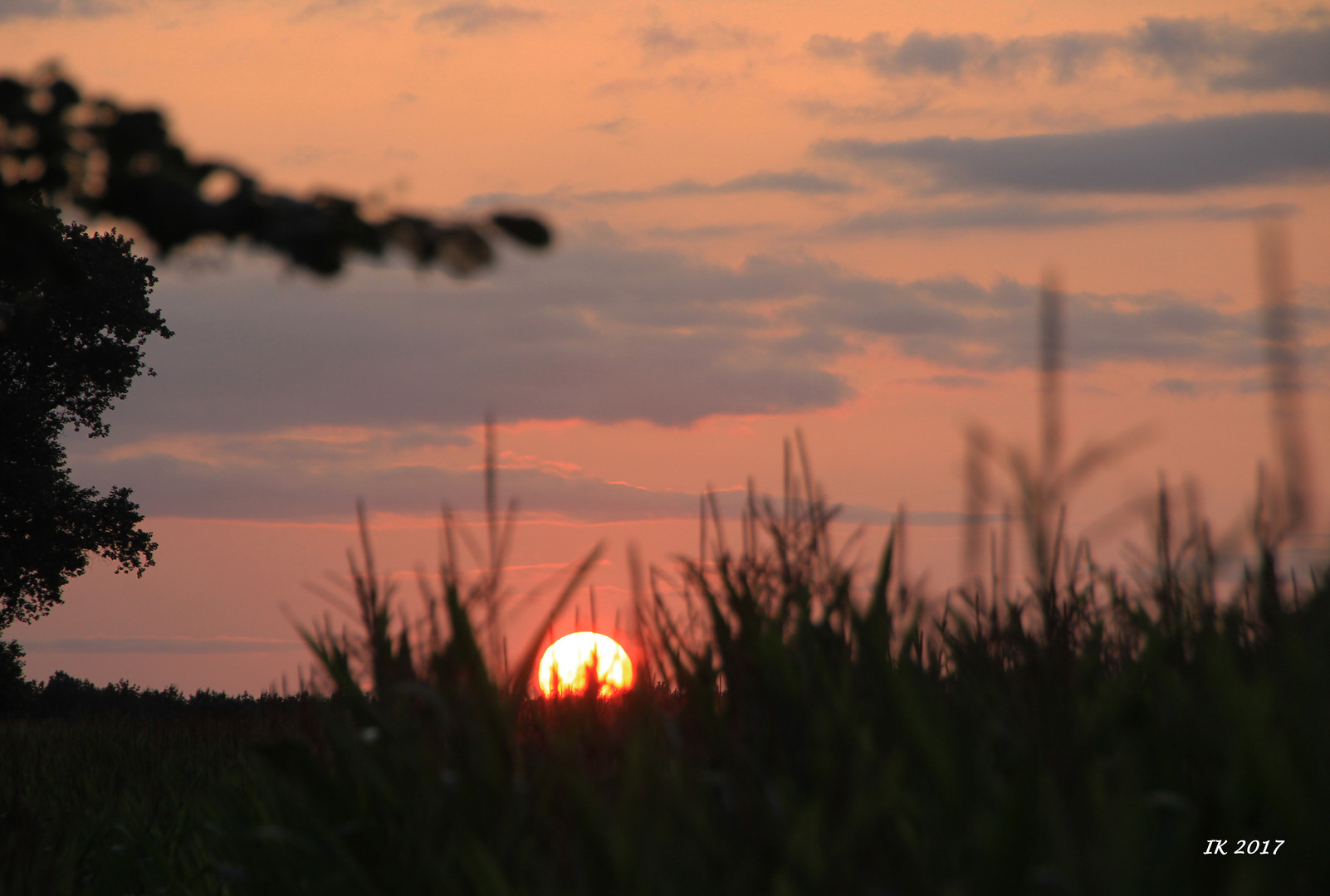 Sonnenuntergang....