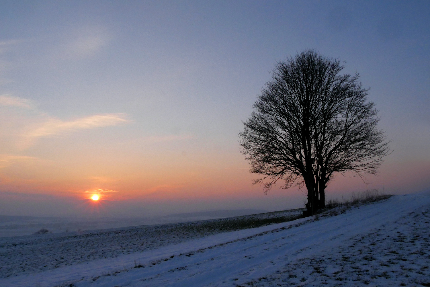 Sonnenuntergang 7.2.2018