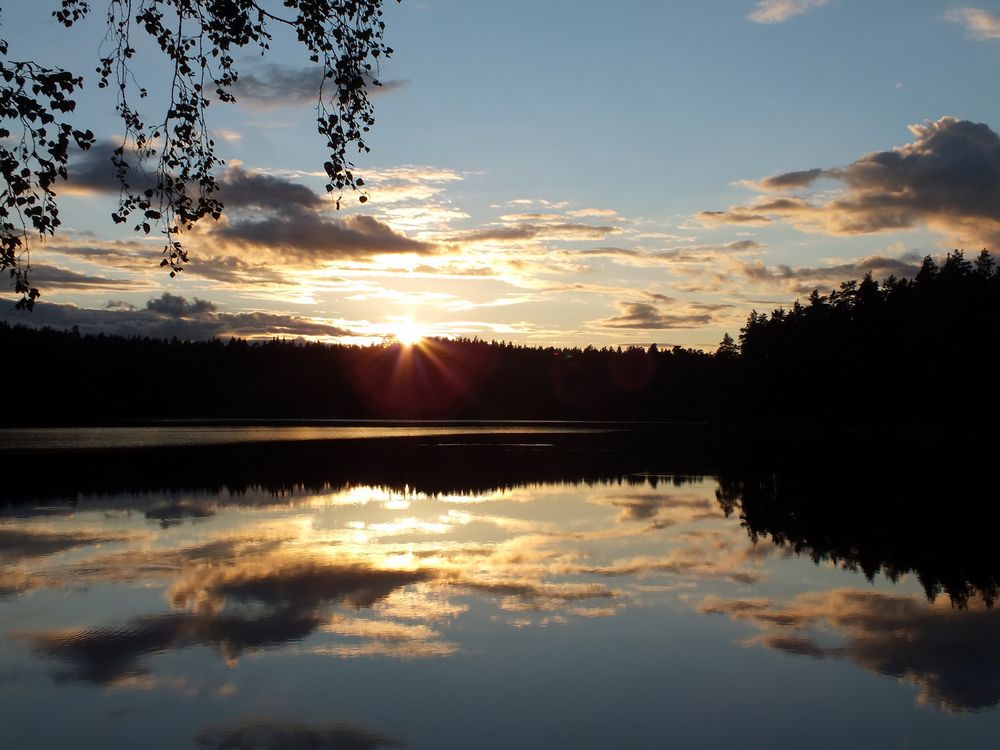 Sonnenuntergang von Susanne Baumann-Ringewaldt 