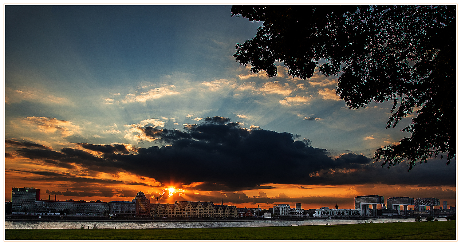 Sonnenuntergang...