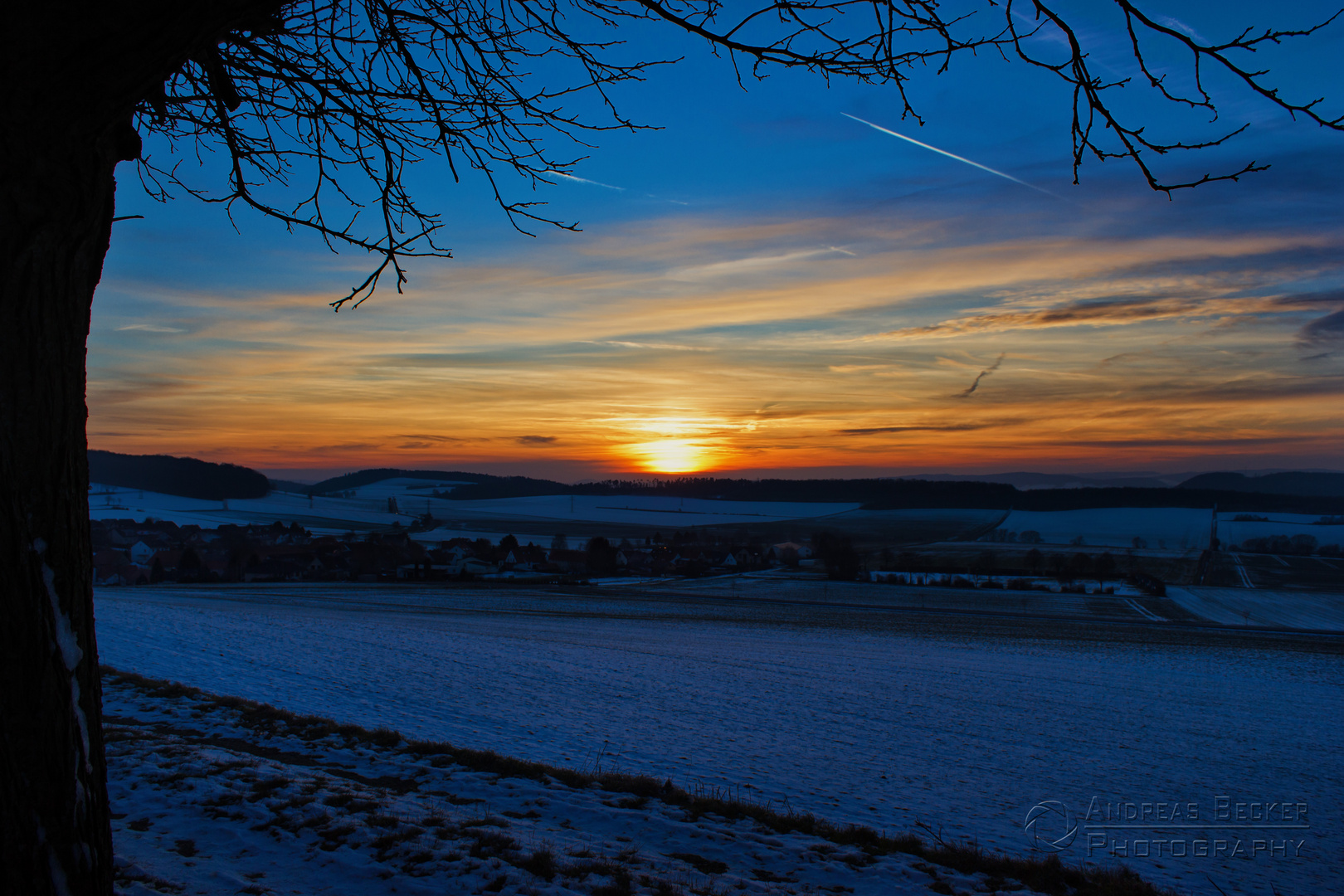 Sonnenuntergang ...