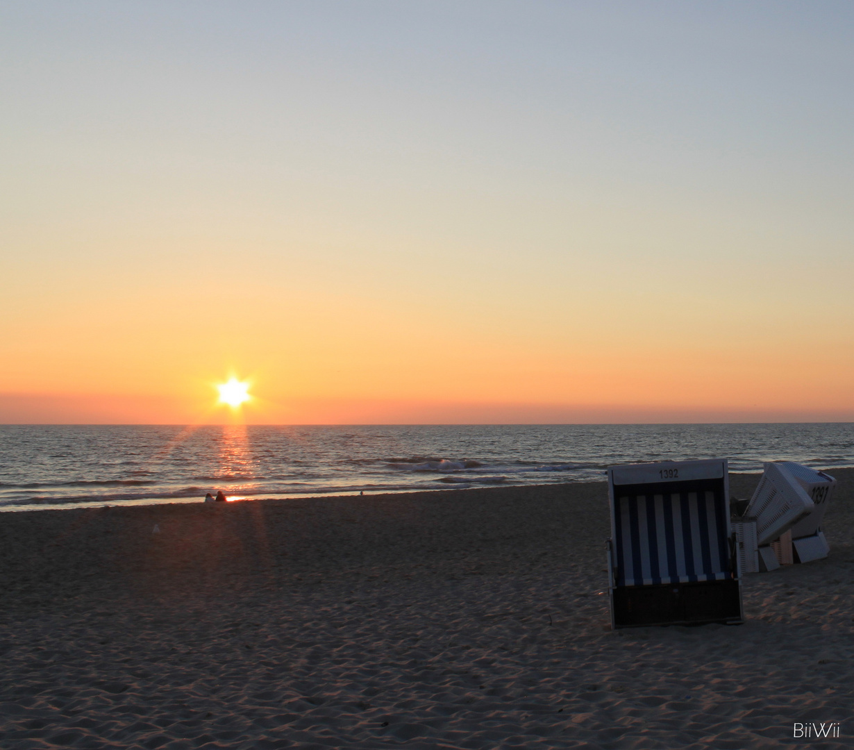 Sonnenuntergang . . .