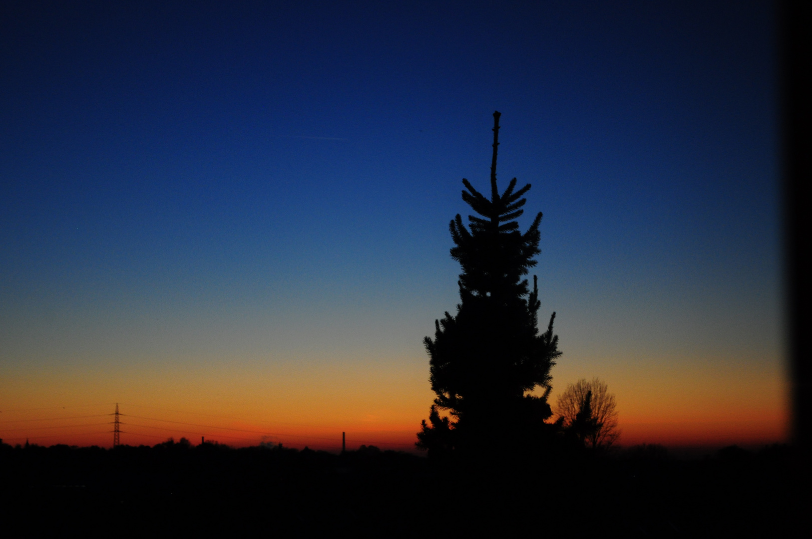 Sonnenuntergang .