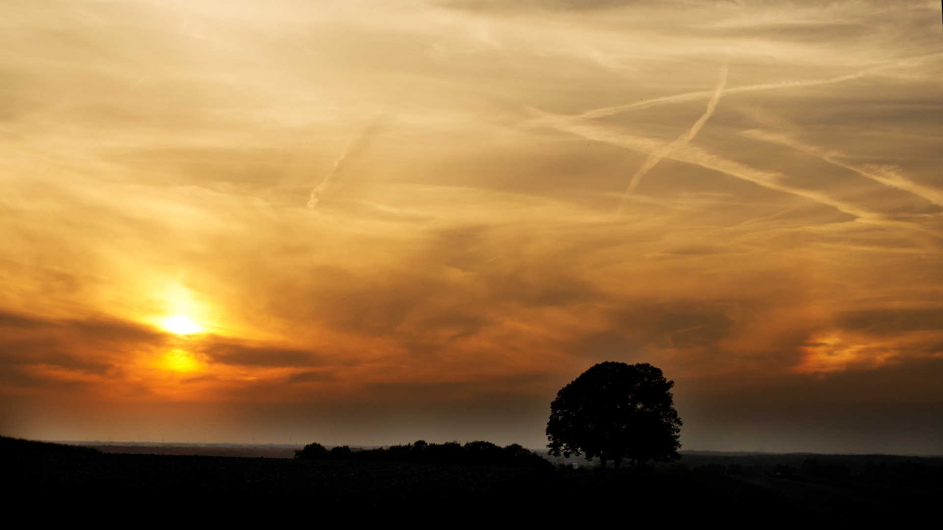 Sonnenuntergang....