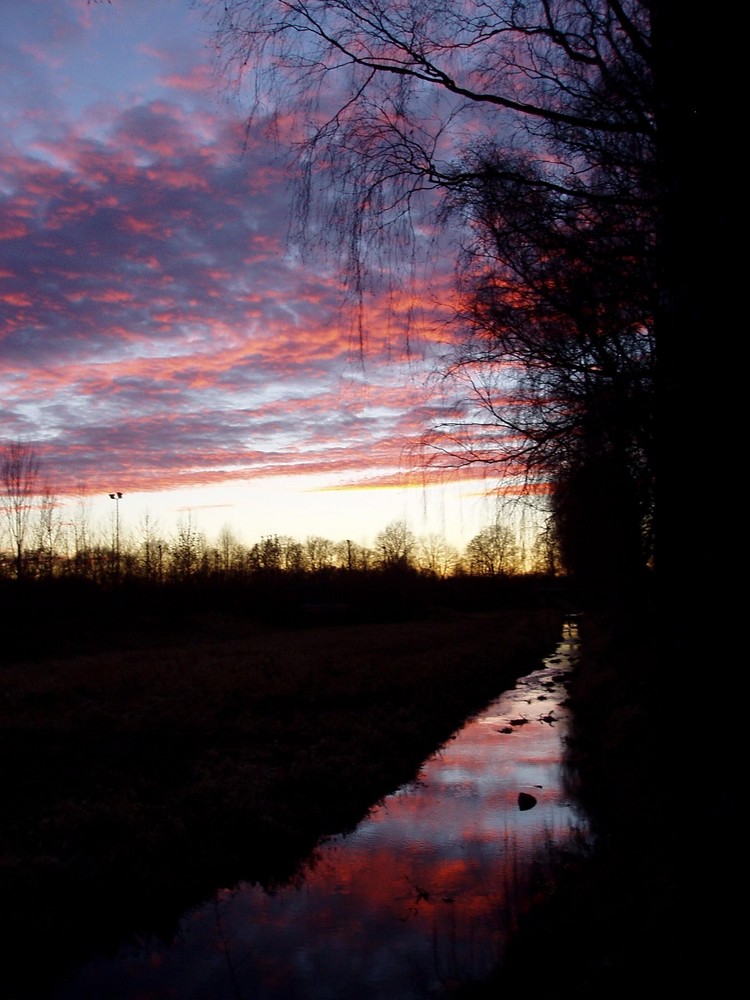 Sonnenuntergang!