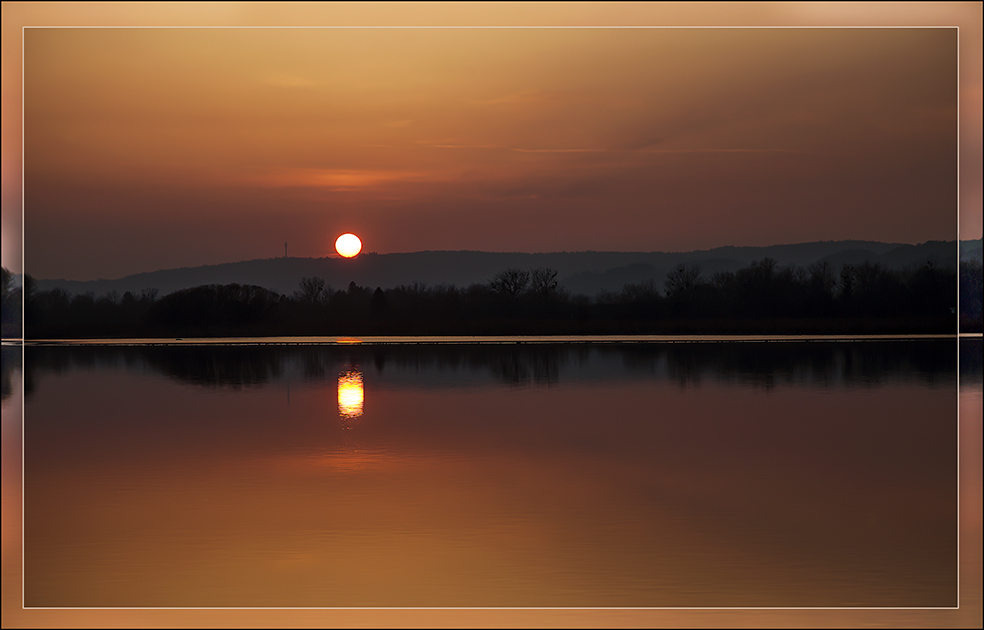 Sonnenuntergang ...