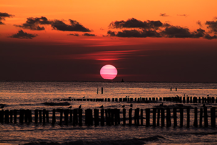 Sonnenuntergang by Wolfgang Rosner-Hildebrandt