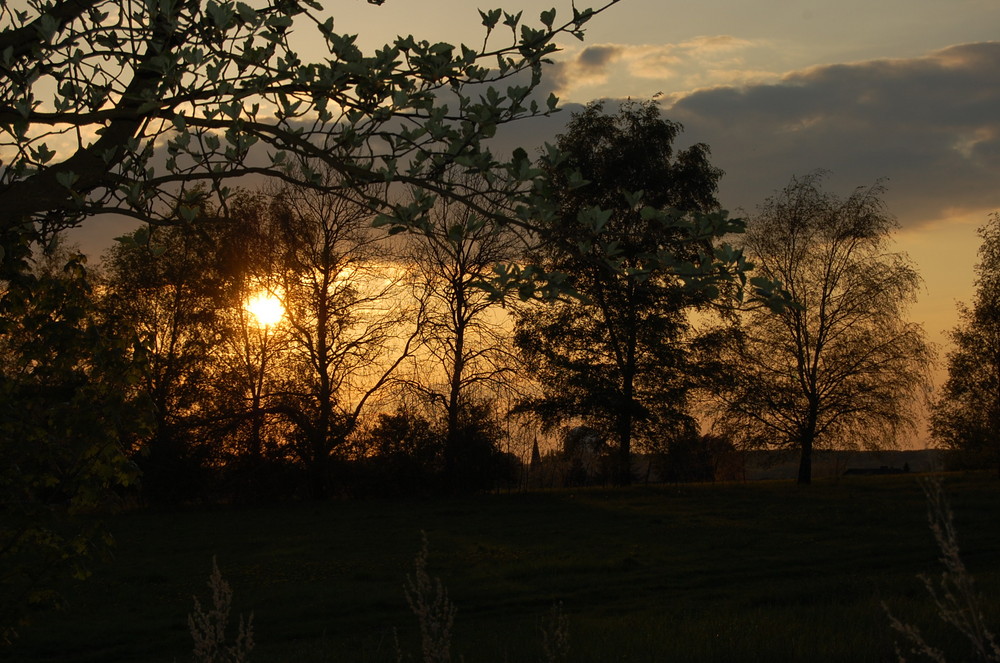 sonnenuntergang....