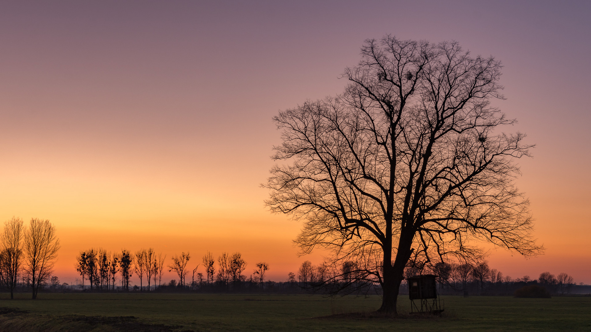 Sonnenuntergang...