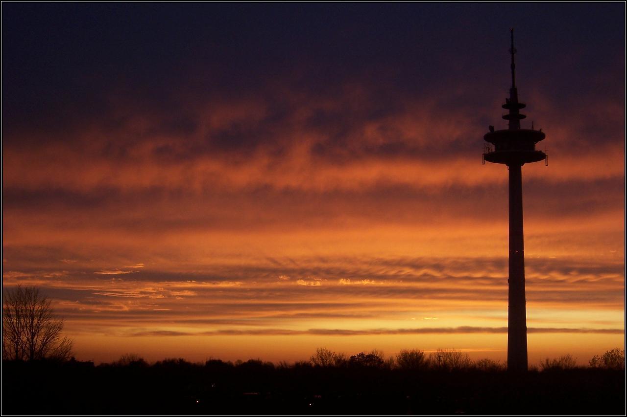 Sonnenuntergang...