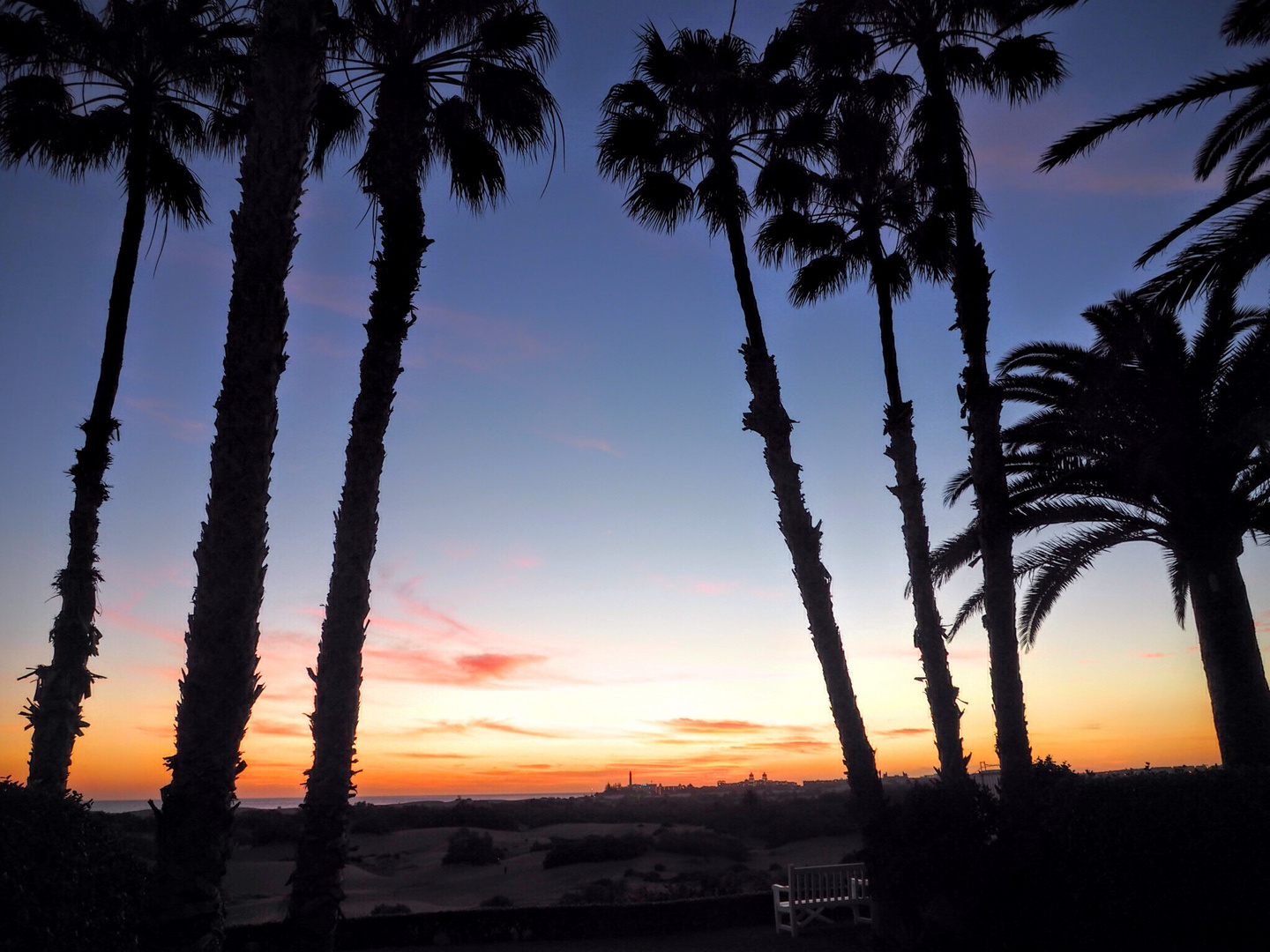 Sonnenuntergang a la canaria