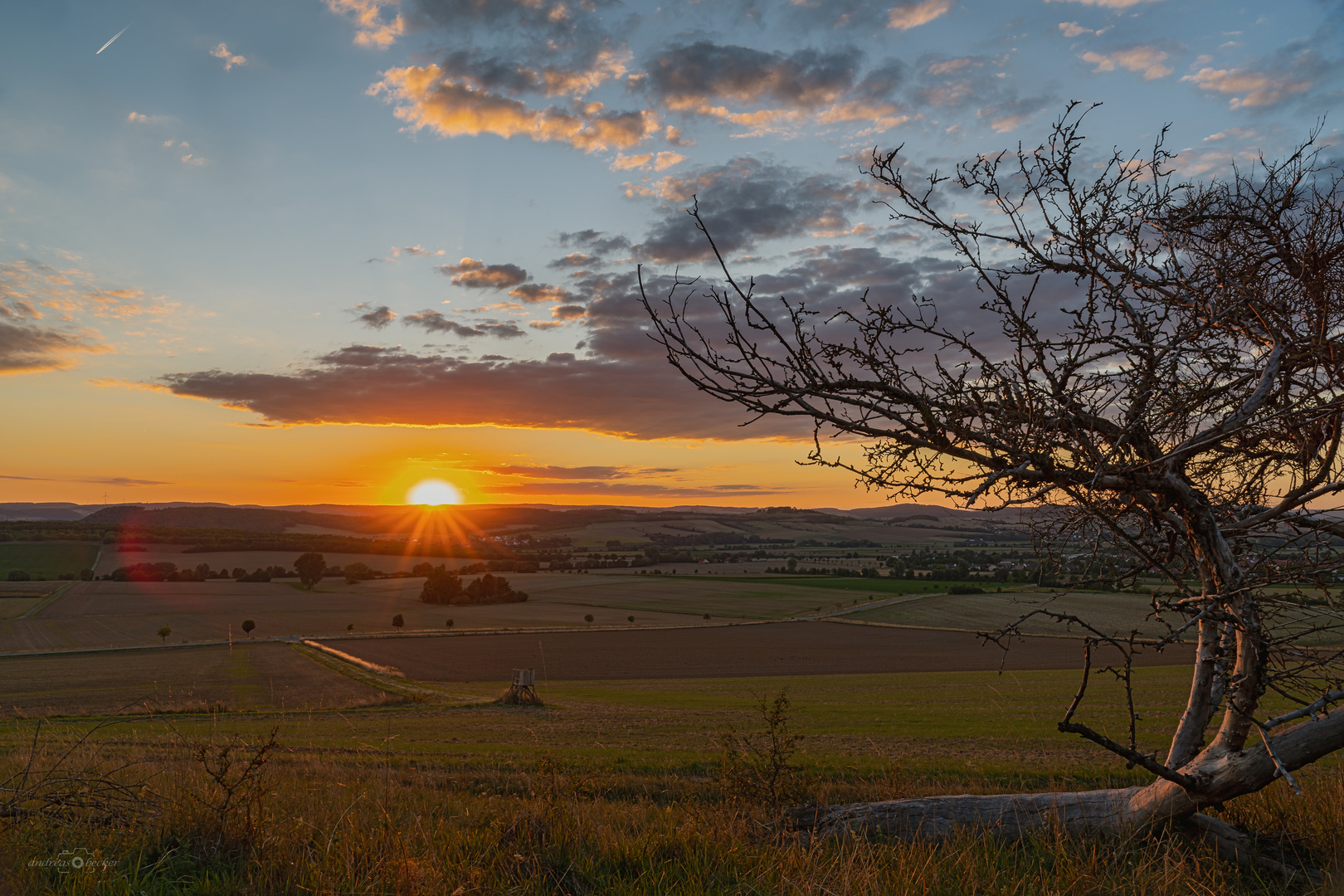 Sonnenuntergang ...