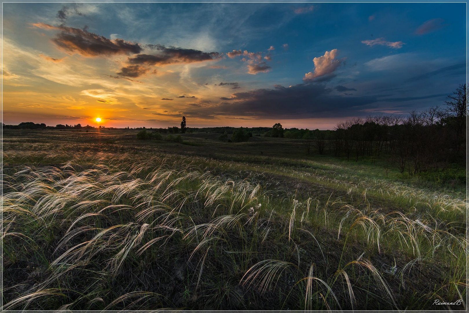 Sonnenuntergang...