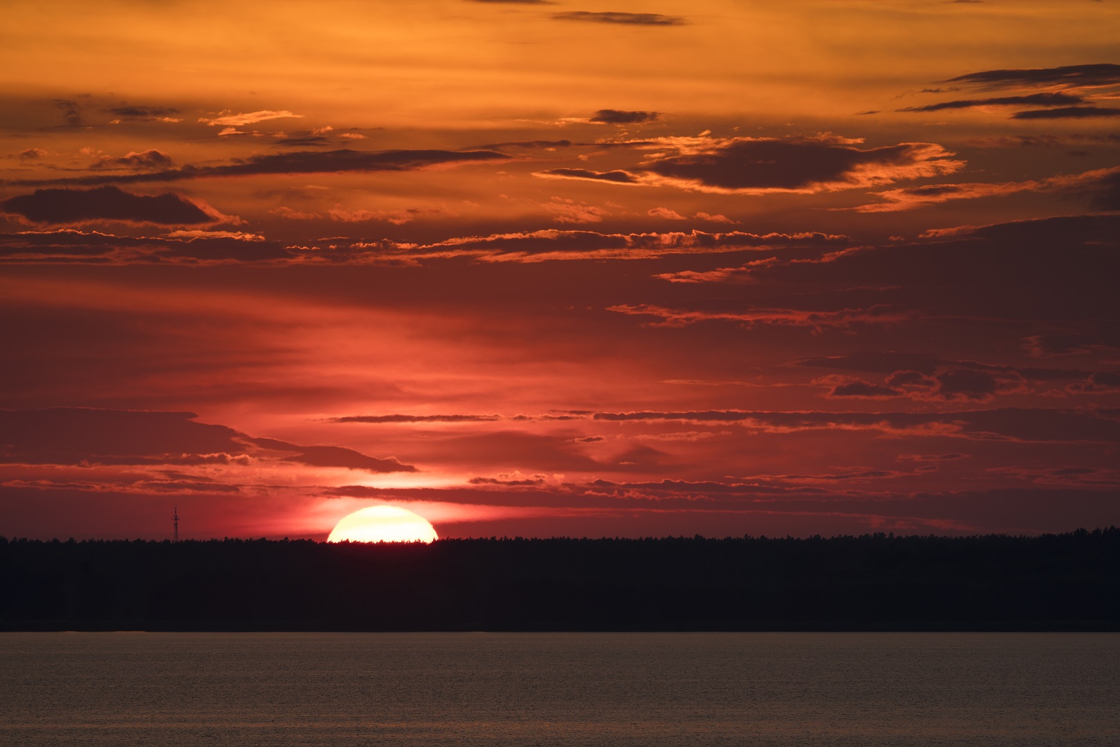 Sonnenuntergang ...