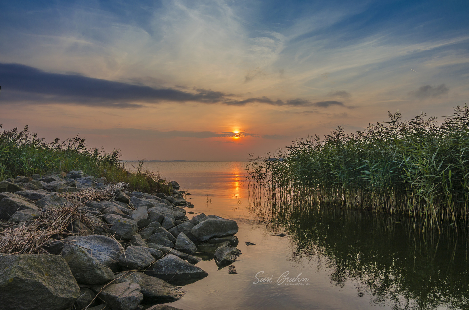 Sonnenuntergang - Achterwasser Cafe Knatter