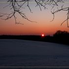 Sonnenuntergang a.d.Oberschelder Höhe