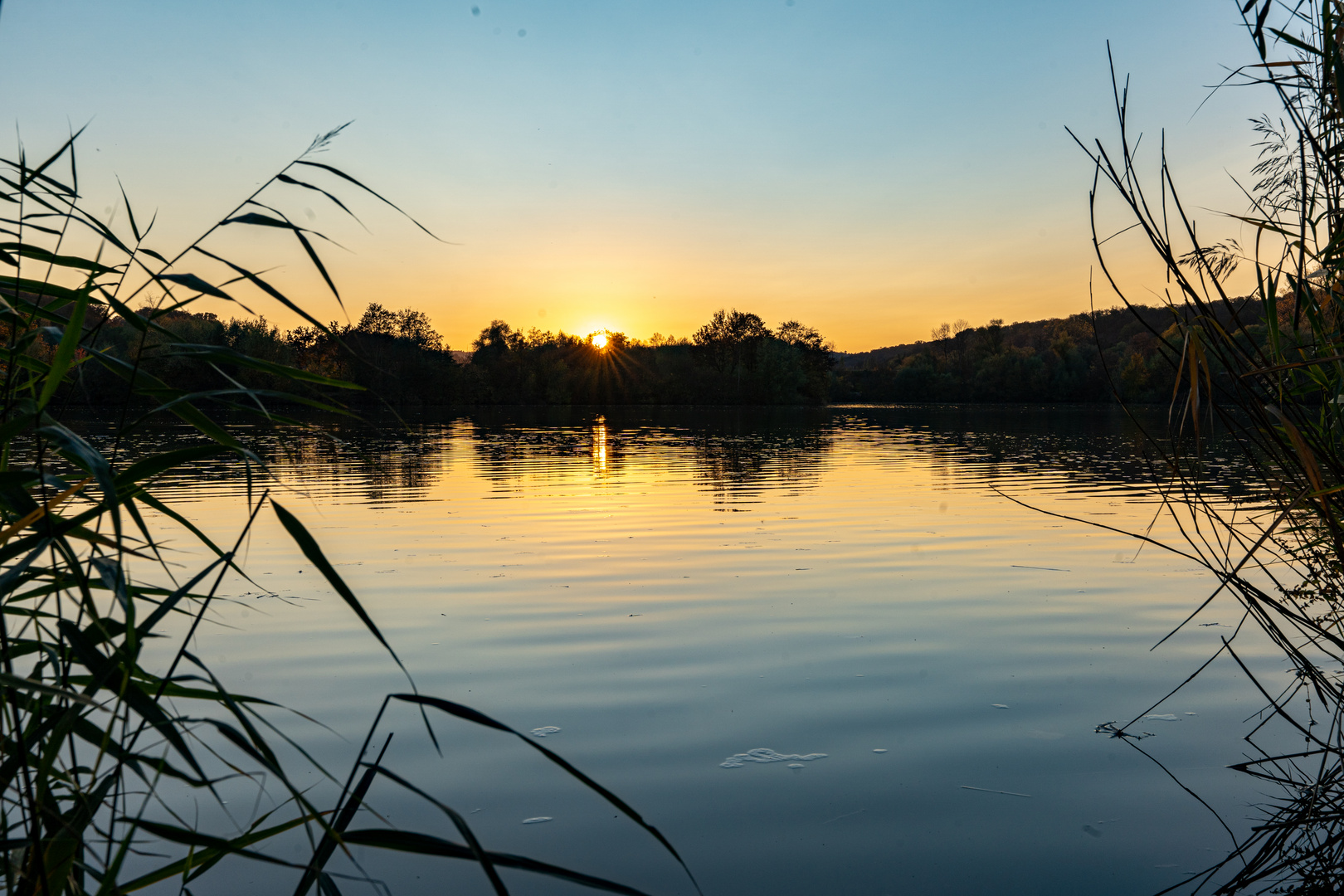 Sonnenuntergang Aileswasen