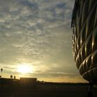 Sonnenuntergang Allianzarena