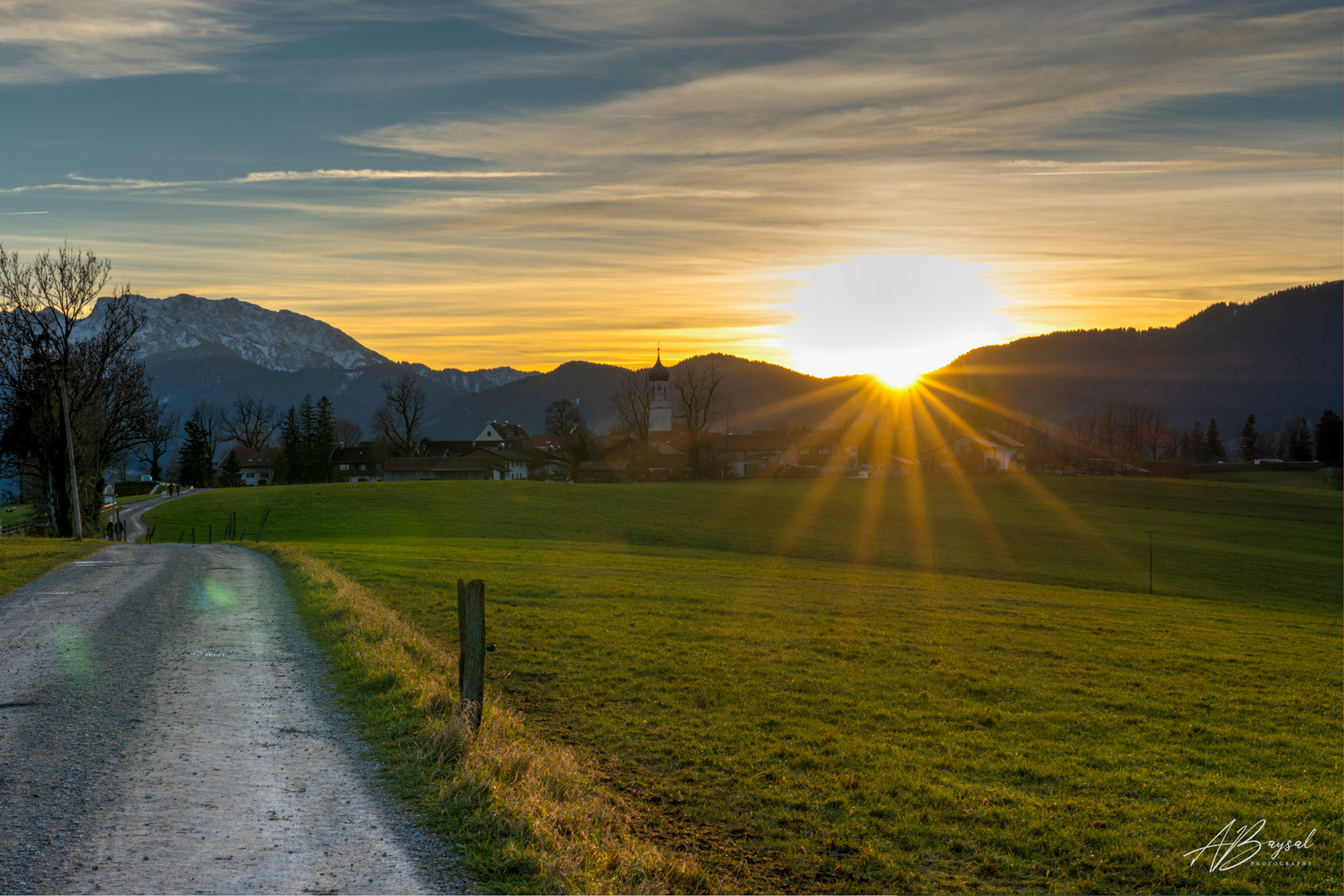 Sonnenuntergang - Alpen