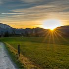 Sonnenuntergang - Alpen