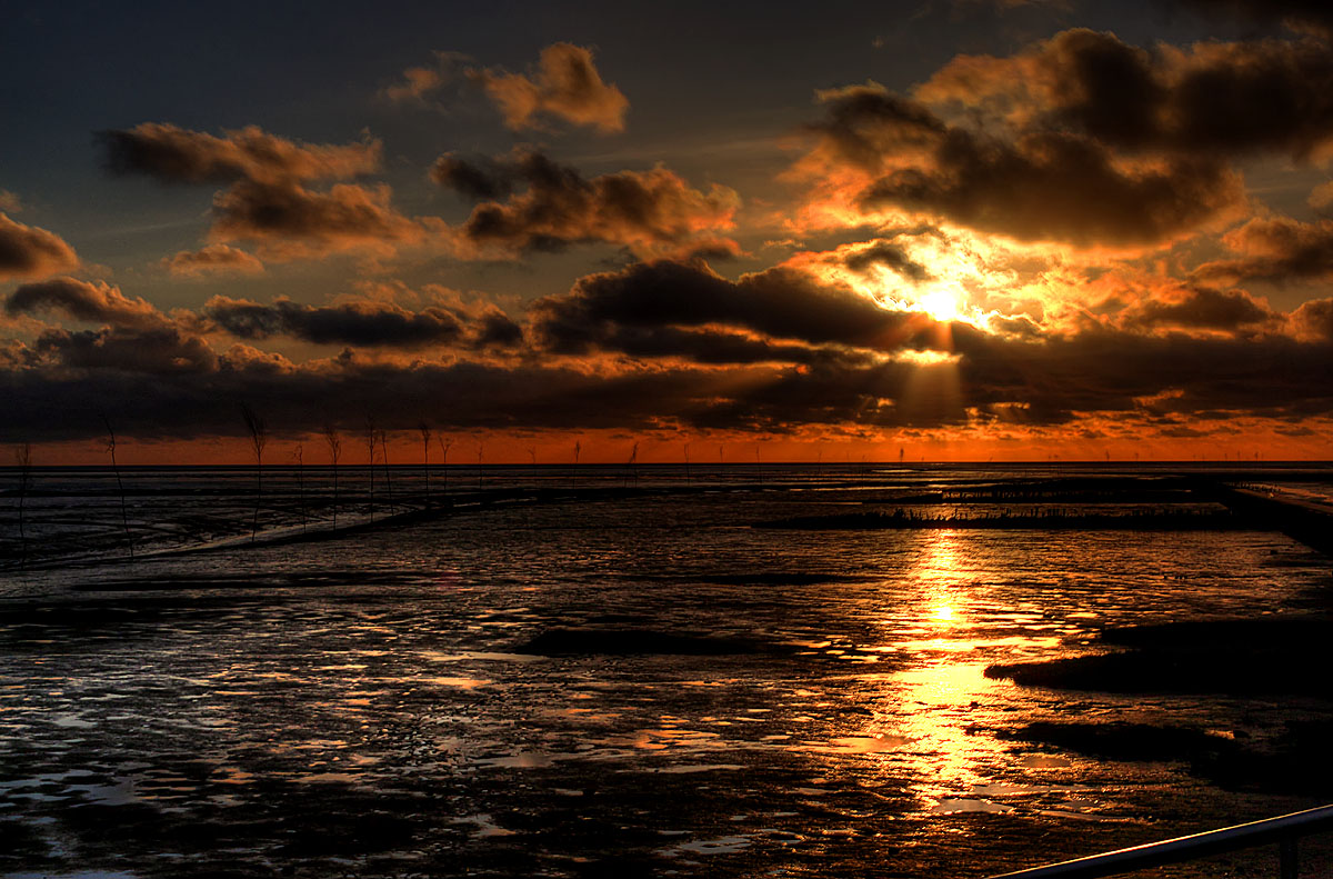 Sonnenuntergang als HDR