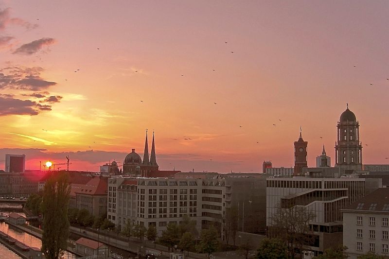 Sonnenuntergang am 01.Mai