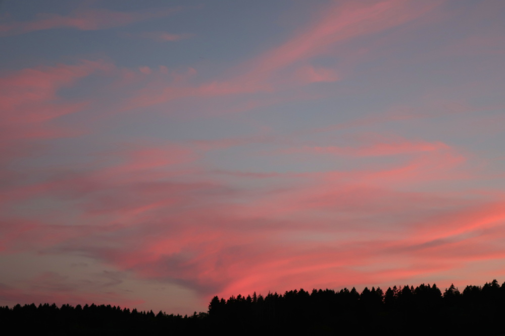 Sonnenuntergang am 03. Juli 2019