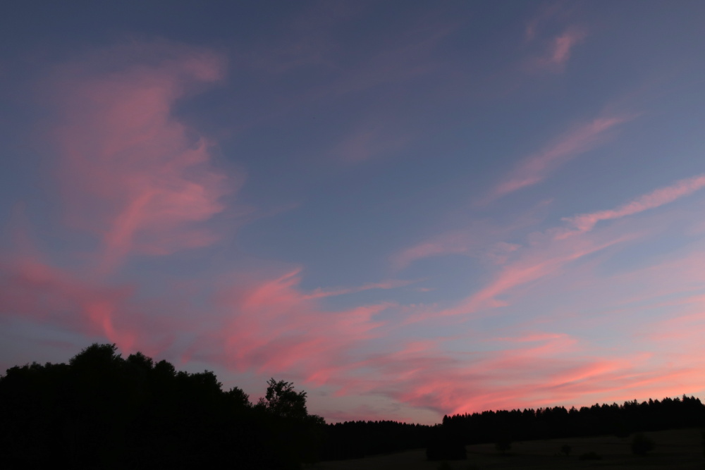 Sonnenuntergang am 03. Juli 2019