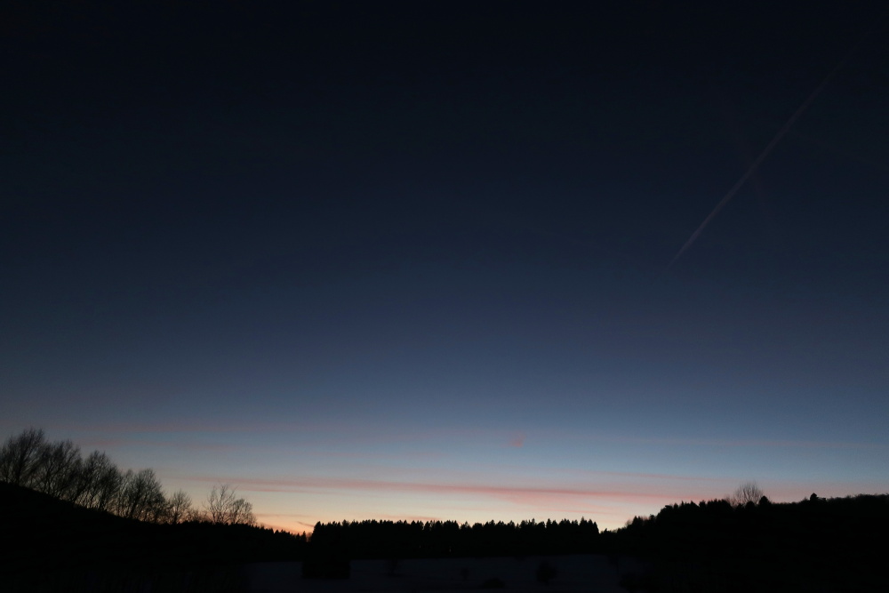 Sonnenuntergang am 05. Februar 2019