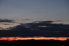 Sonnenuntergang am 08.09.2019 in Lünen - Aufnahme 2