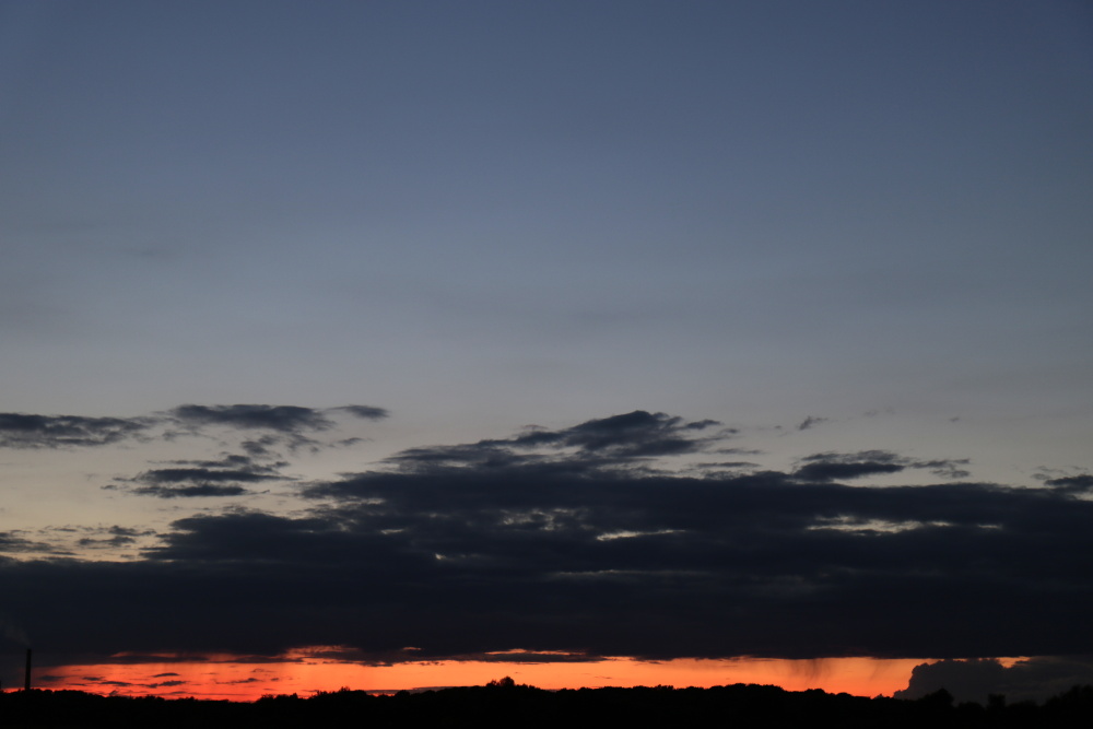 Sonnenuntergang am 08.09.2019 in Lünen - Aufnahme 3