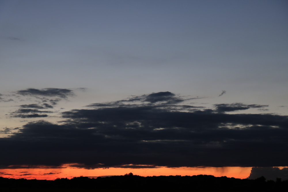 Sonnenuntergang am 08.09.2019 in Lünen - Aufnahme 4