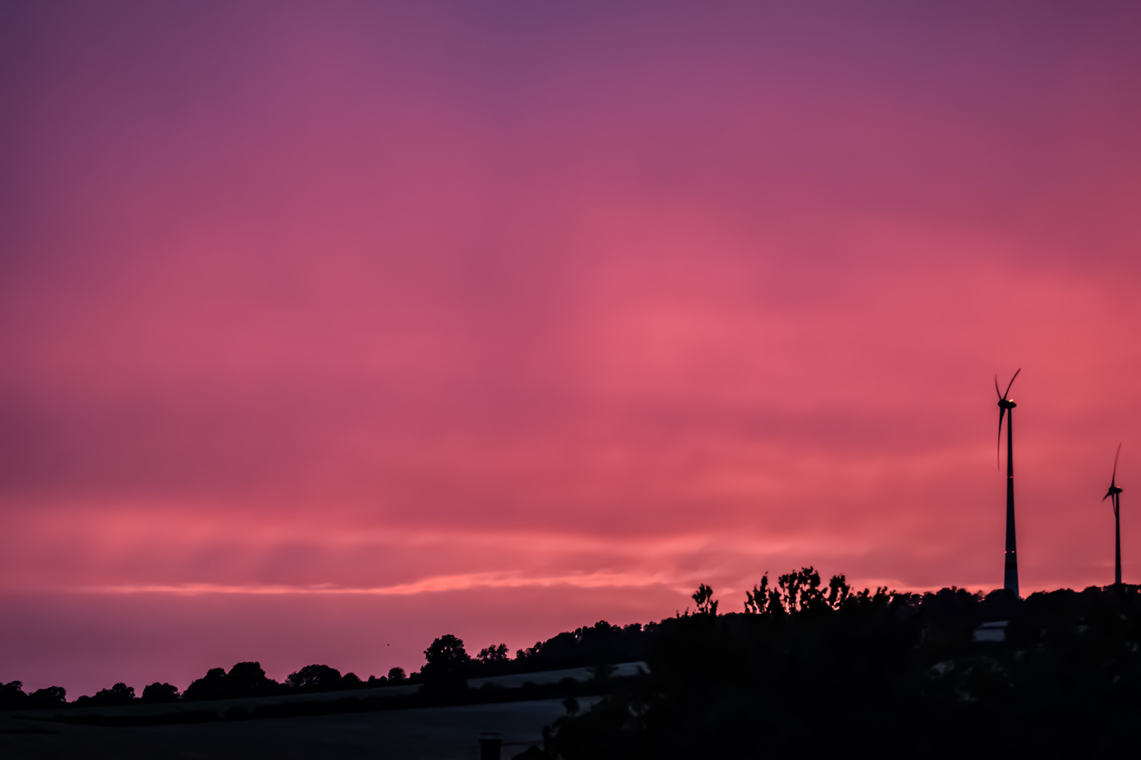 Sonnenuntergang am 09.08.19