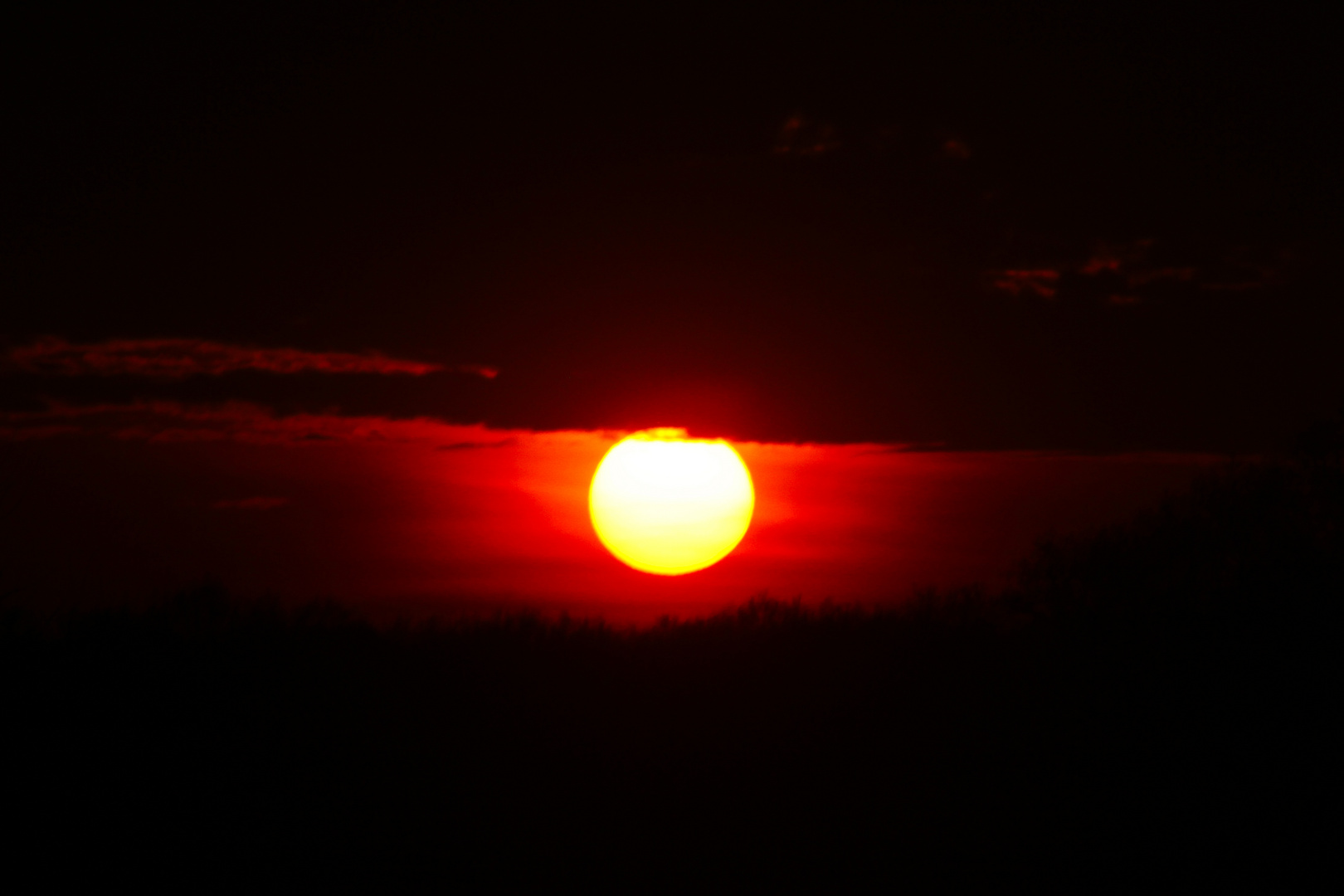 Sonnenuntergang am 14.04.2015