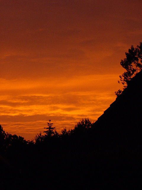 Sonnenuntergang am 14.06.2007