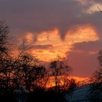 Sonnenuntergang am 17.Februar 2013 -