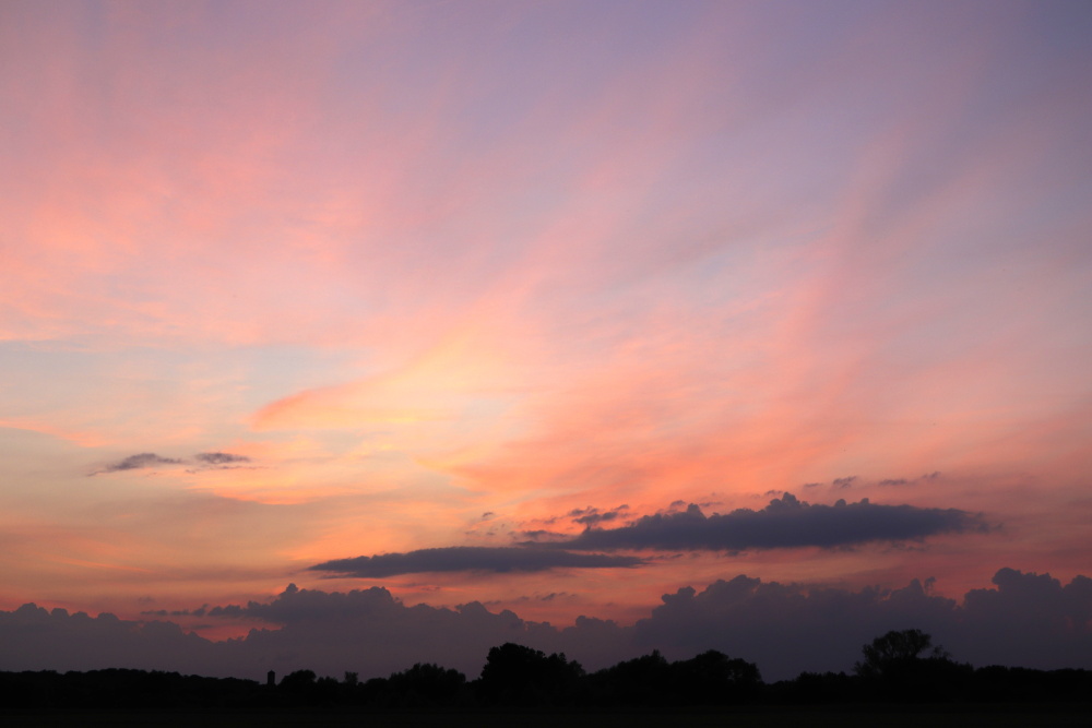 Sonnenuntergang am 19. Juni 2020