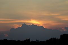 Sonnenuntergang am 19.06.20 - Aufnahme 1