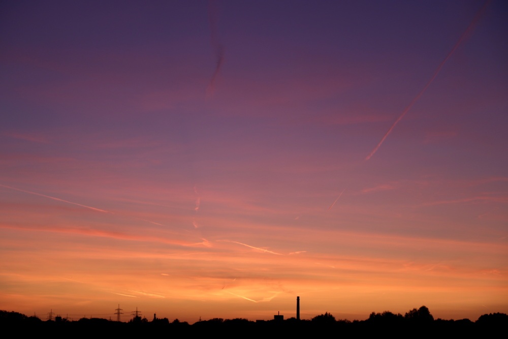 Sonnenuntergang am 19.09.19