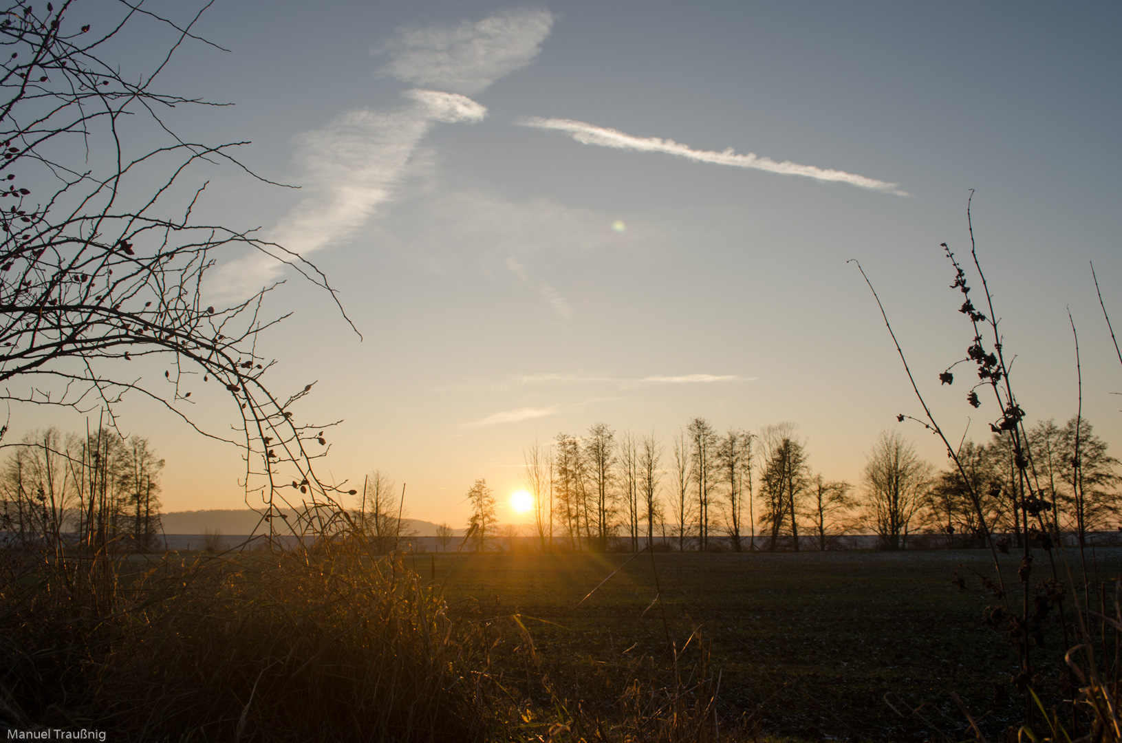 Sonnenuntergang am 1.des Jahres 2017