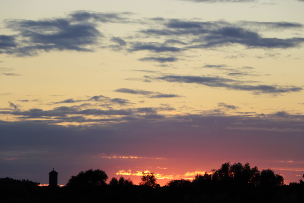 Sonnenuntergang am 21. Juni 2020 - Bild 1