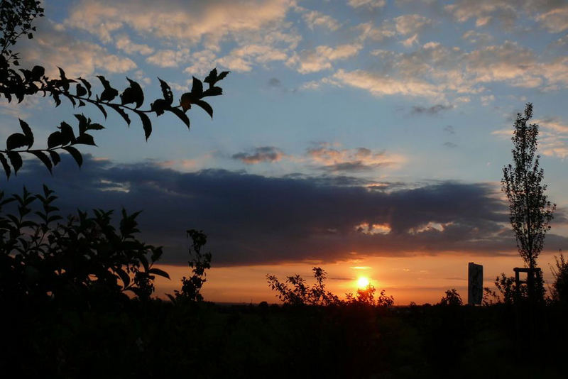 Sonnenuntergang am 22. Juli 2007 (1)