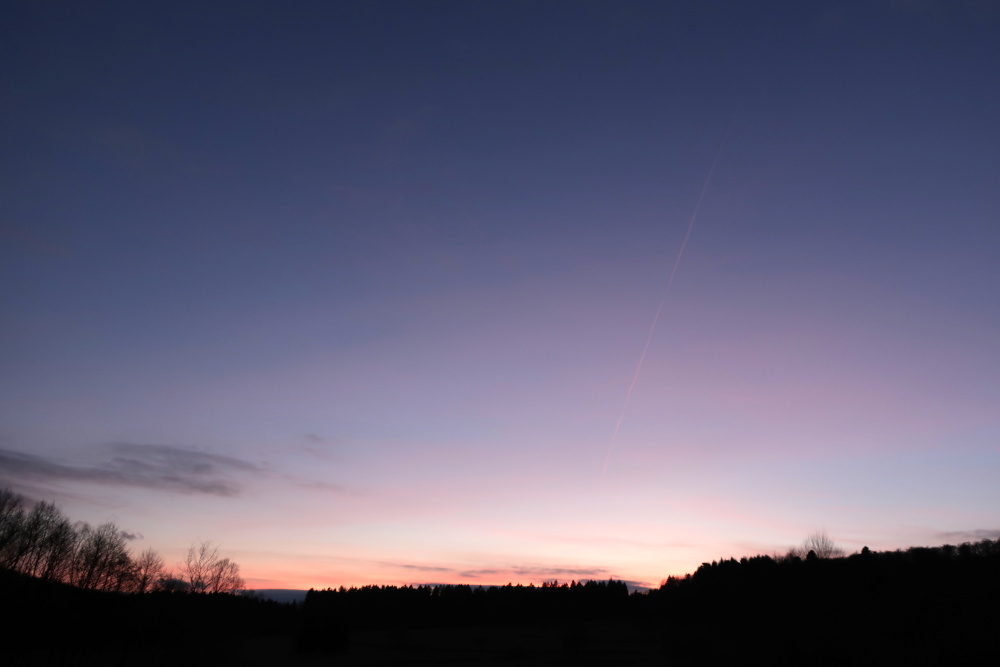 Sonnenuntergang am 22.02.2019 - Foto 1