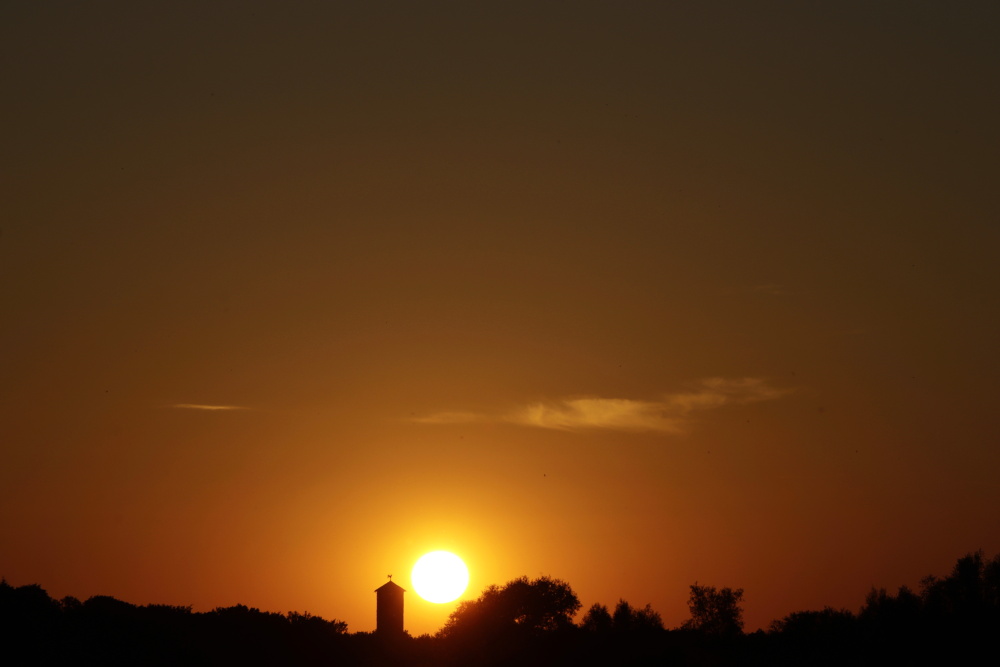 Sonnenuntergang am 23. Juni 2020 - Bild 1