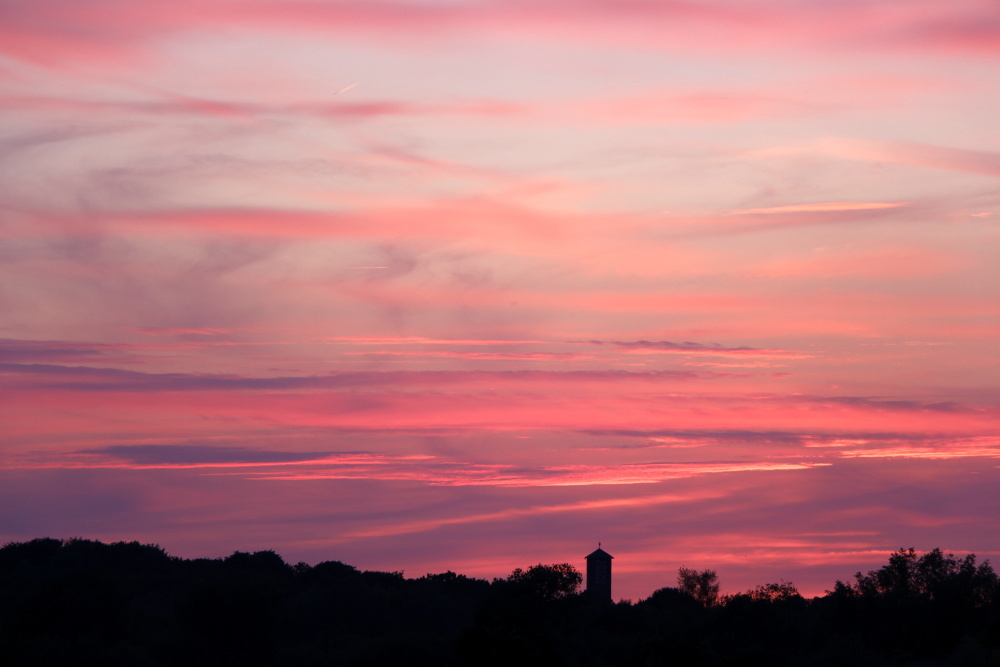 Sonnenuntergang am 23. Mai 2019